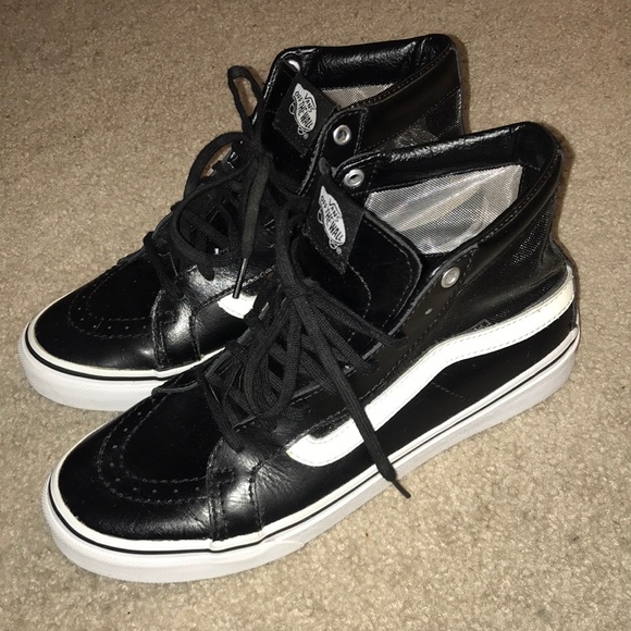 vans old skool black high cut